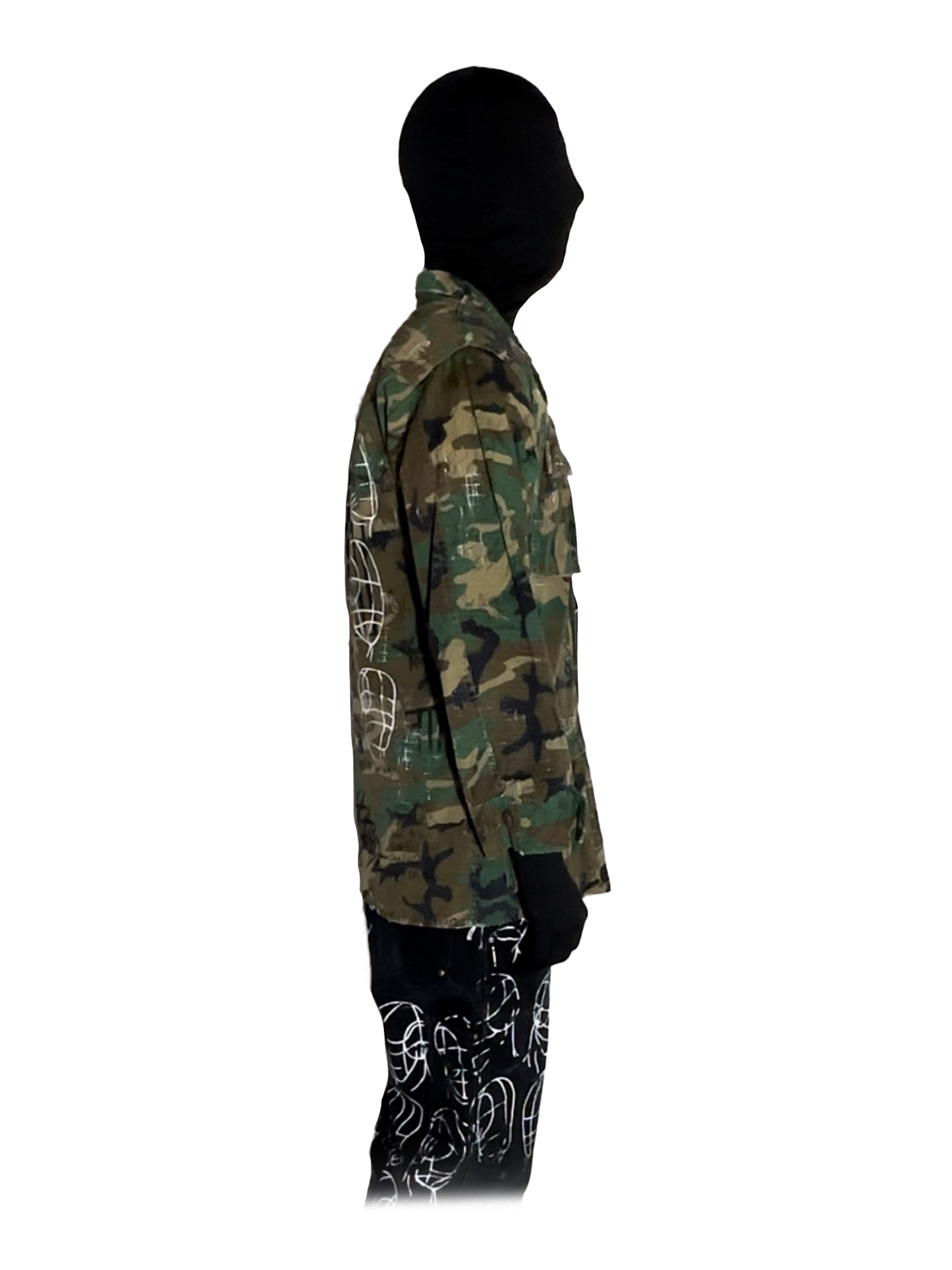 Grid Camo Jacket