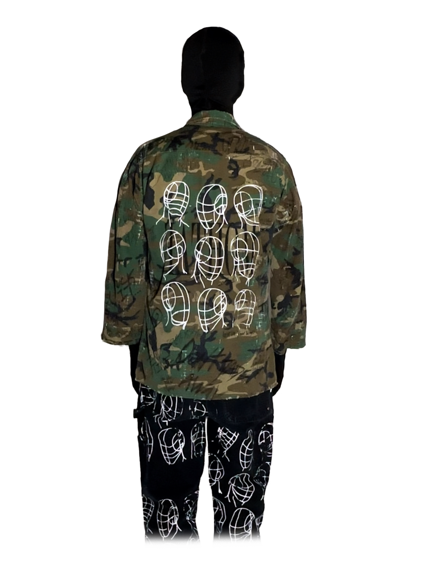 Grid Camo Jacket