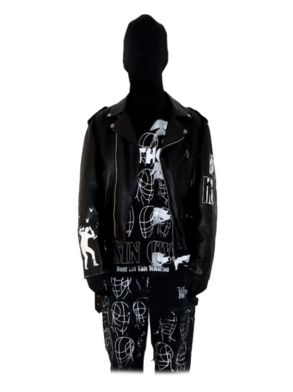 Burning House Leather Jacket