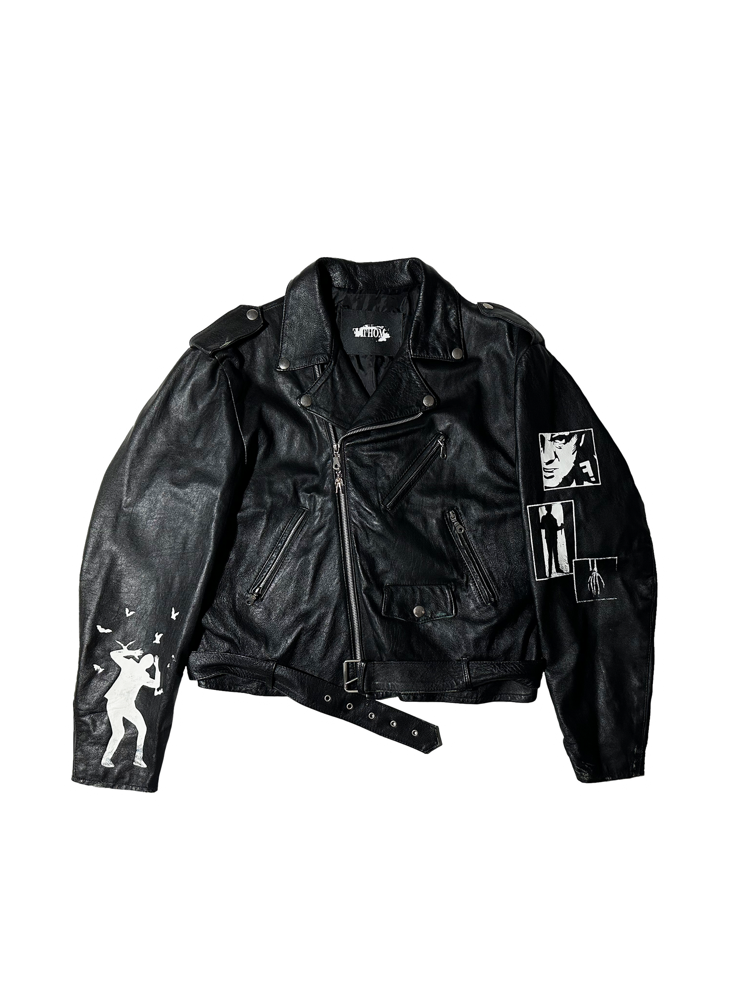 Burning House Leather Jacket