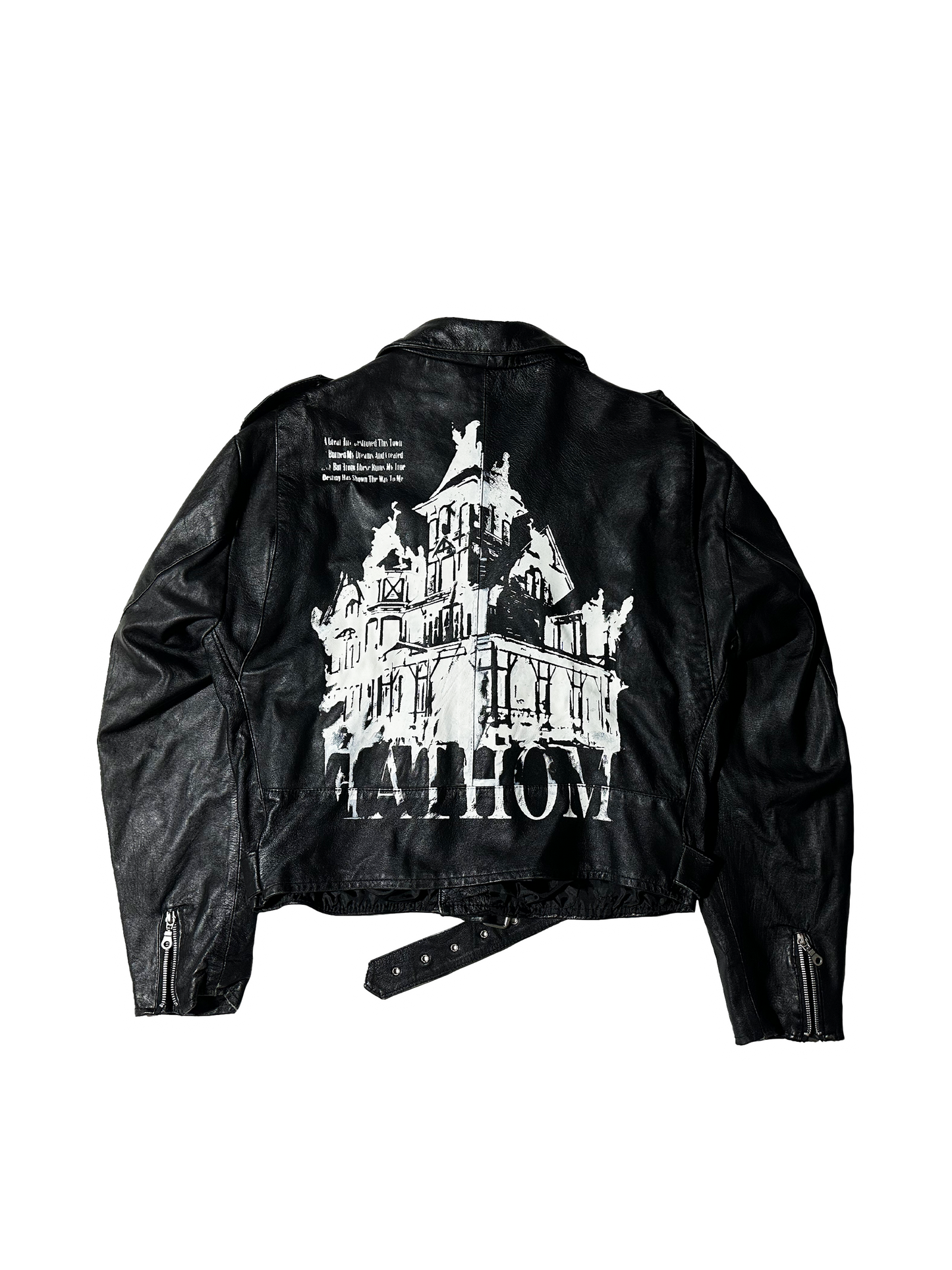 Burning House Leather Jacket